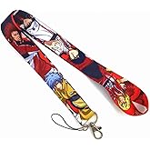 Pinstant The Prince of Tennis Anime Manga 17.7" Neck Lanyard Keychain Holder ID Badge Mobile Phone Pin Strap
