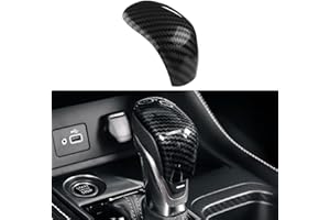 ANFOKAS Compatible with Nissan Sentra Altima 2025 2024 2023 2022 2021 2020 Accessories Car Center Console Gear Panel Gear Shift Knob Cover Trim Cap -Carbon Fiber Style