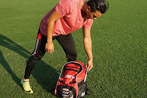 image for Flux Sports Co. Flux Guardian Soccer Bag with Ball Holder - Sports Bac