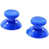 Deal4GO 2-Pack Thumbsticks Set Concave Analog Thumb Grips Replacement for Xbox Series S|Xbox Series X Controller (Blue)