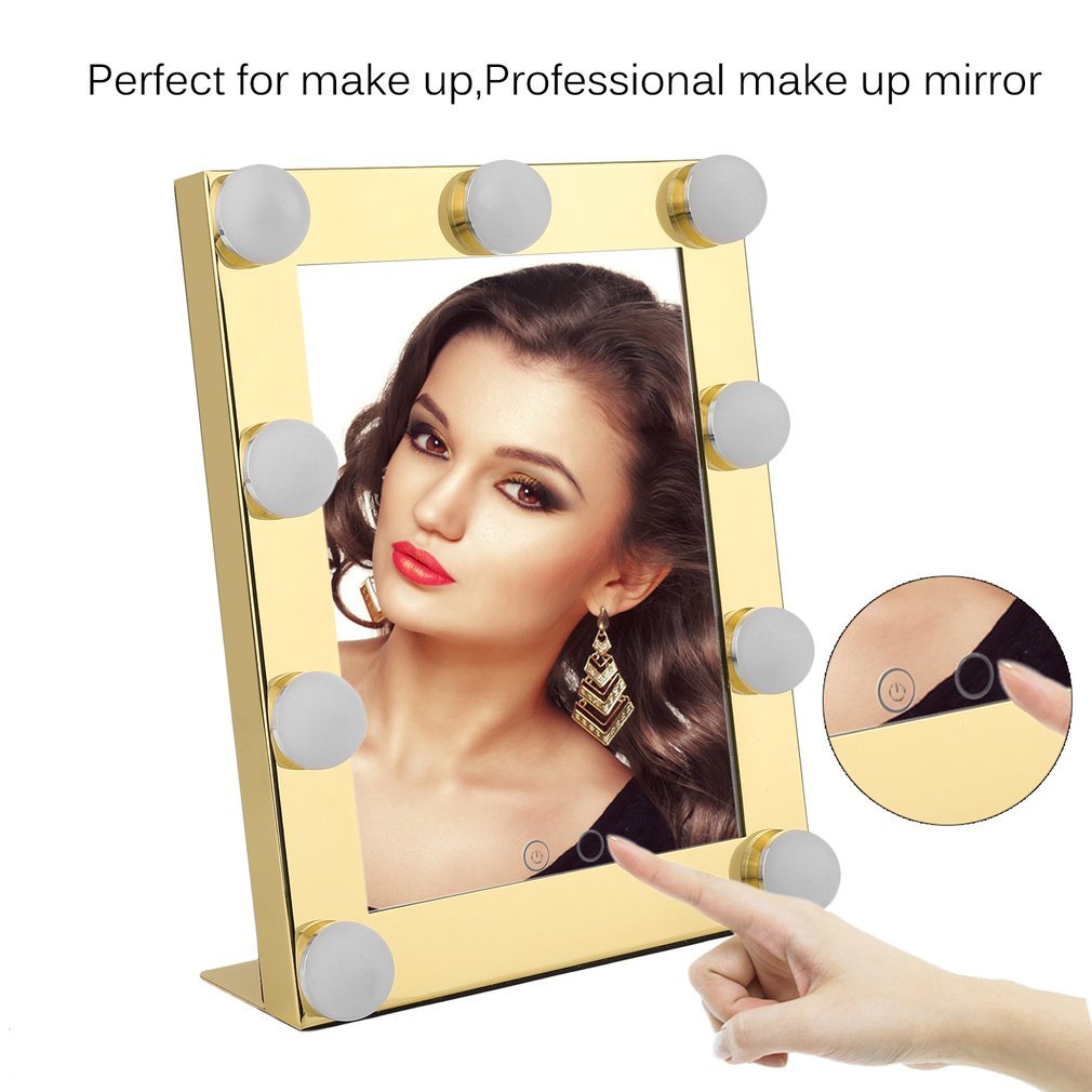 Best White Hollywood Makeup Vanity Mirror With Light Stage