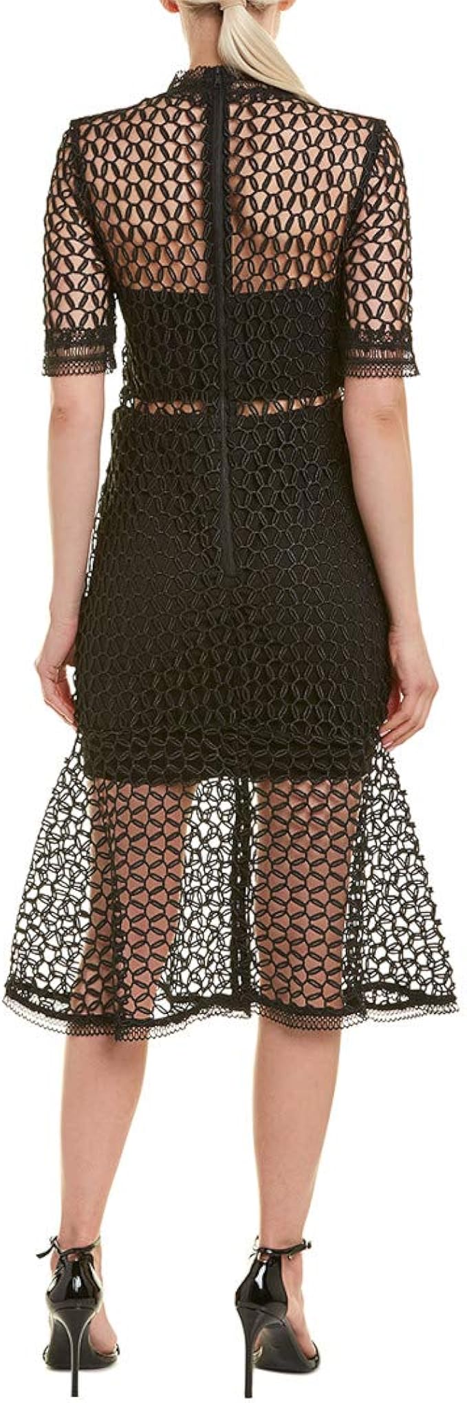 bardot fiona mesh dress