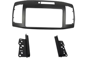 DKMUS Double Din Radio Stereo Adapter for 2001-2007 Toyota Allion 240 Premio DVD Dash Installation Surrounded Trim Kit Fascia