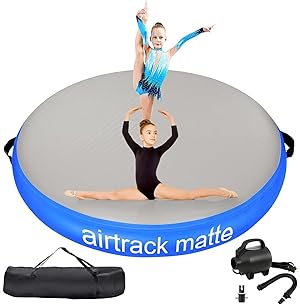Airtrack Matte Airspot, 20CM Höhe Durchmesser 100/140CM Aufblasbare Tumbling Matte Air Barrel