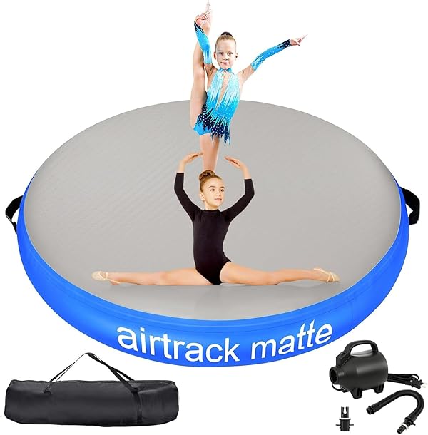 Airtrack Matte Airspot, 20CM Höhe Durchmesser 100/140CM Aufblasbare Tumbling Matte Air Barrel