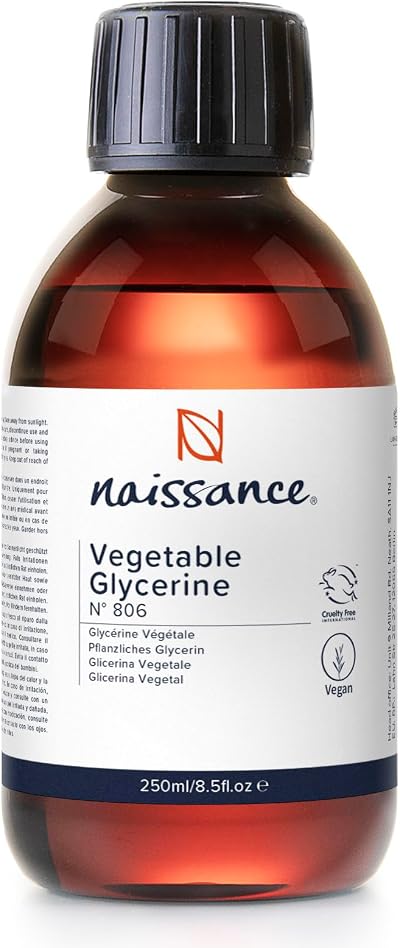 Naissance Vegetable Glycerine Glycerol Liquid 250ml Pharmaceutical Grade