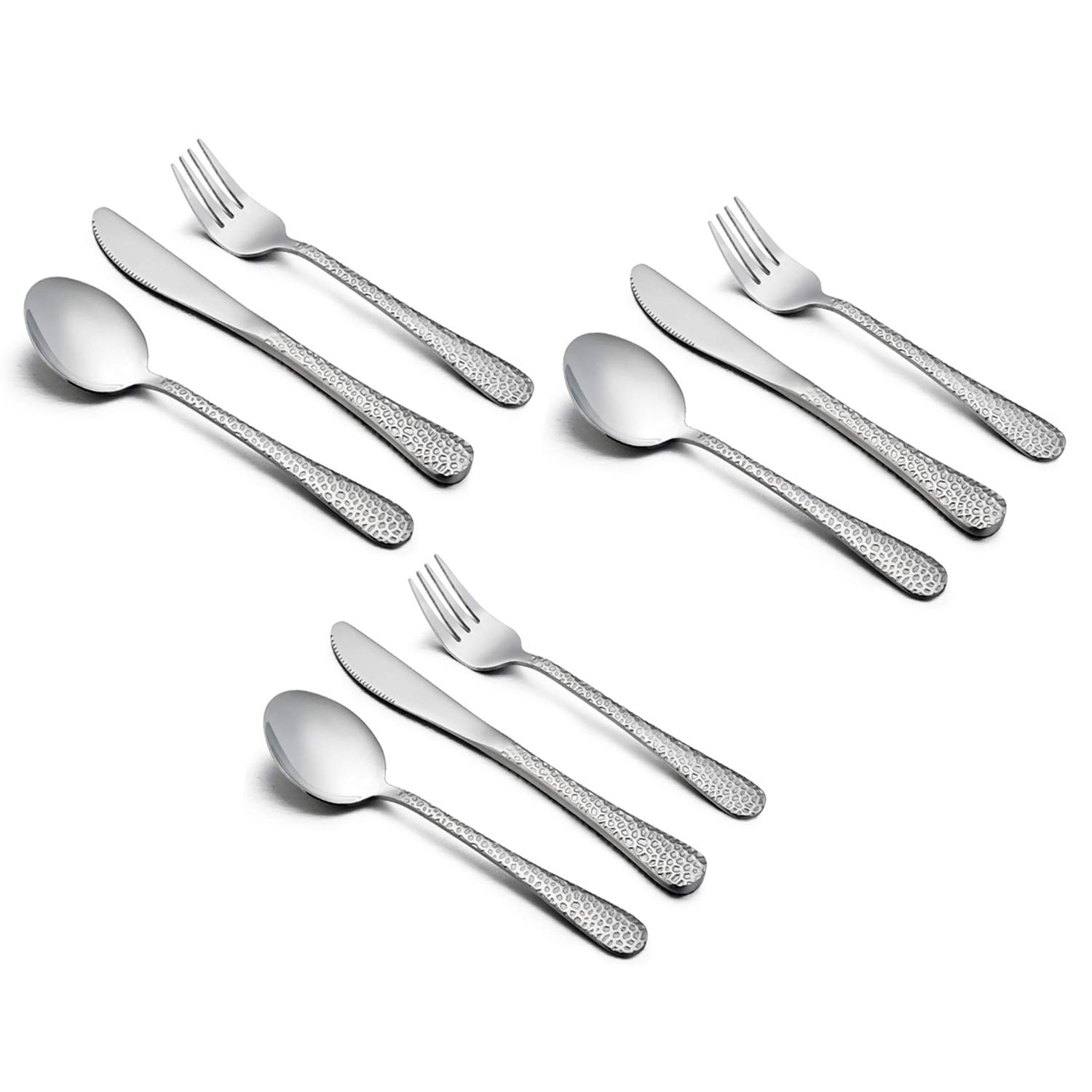 Kids Toddler Silverware Set, HaWare 9Piece Stainless Steel Preschooler