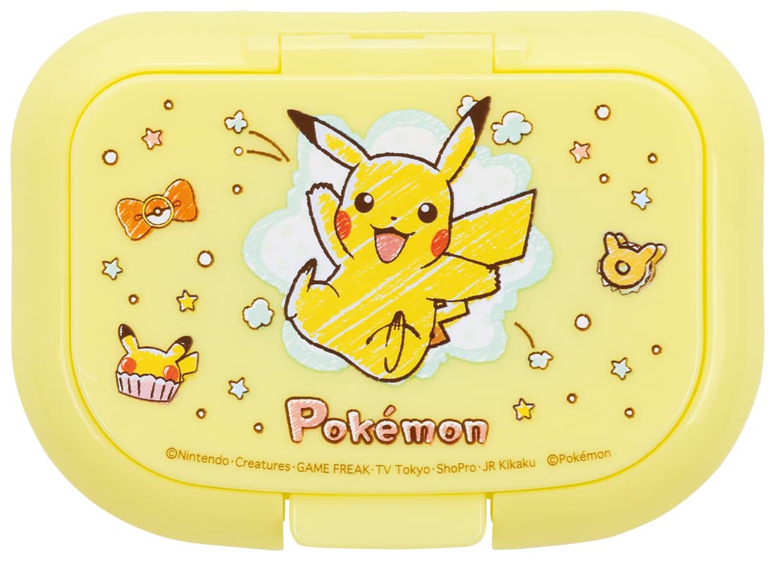スケーター(Skater) ウェットシート用フタ おしりふき 手口ふきフタ カバー ポケットモンスター ピカチュウ WTL1AG-A商品画像