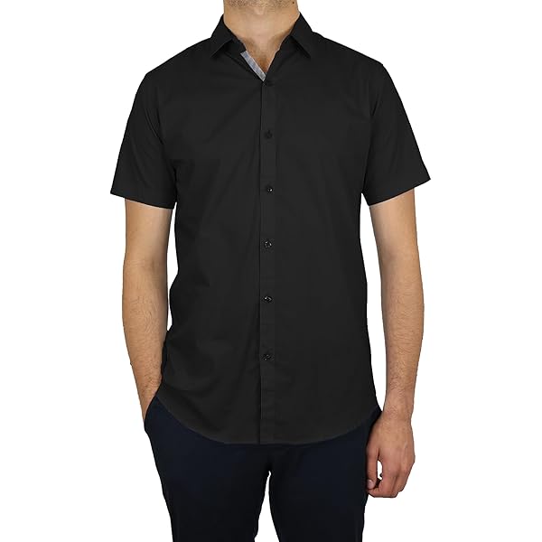 Amazon.com: Galaxy by Harvic Mens Short Sleeve Casual Button Down