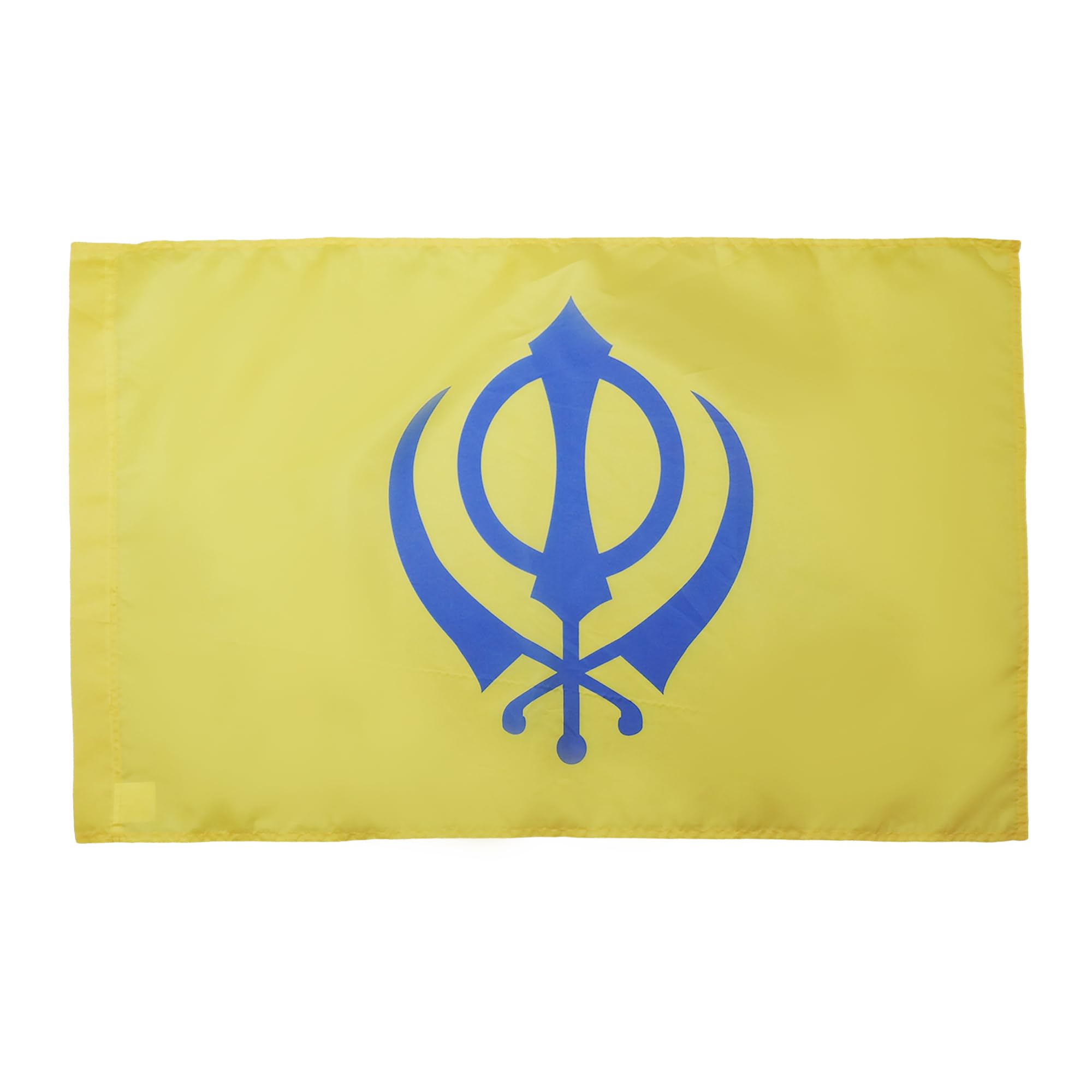AZ FLAG - Sikh religion Flag - 2x3 Ft - Sikh religion Banner with Sleeve - 100% Polyester - Fade Resistant - Vivid Colors - 2' x 3' Feet - 90x60 Cm