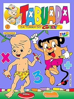 Livro Tabuada da Turma do Gabi 02: Aprenda Brincando