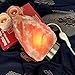Maymii.Home (8-13 lbs,8-11in) Pink White Himalayan Salt Lamp Lights Air Purifier, Table Lamp Stainless Steel Base Touch Dimmer Switch Control with 1 Salt Night Light, Pack of 2 Salt Candle Holder