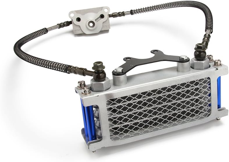 Dirt Pit Bike Oil Cooler Cooling Radiator Engine Kit Universal For 125