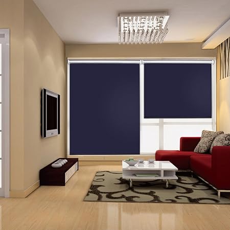 Universal Blackout Roller Blind Width And Height 80 Cm X