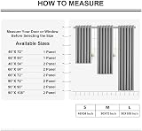 Aspire Homeware Blackout Curtains Eyelet 90x72 Inch Light Grey 2 Panel view 8