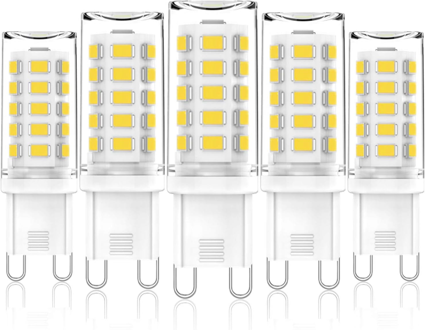 CHEERBEE G9 LED Bulbs Dimmable, Natural White 4000K, 3W G9 LED Light Bulb, 28W 33W 40W Halogen Replacement