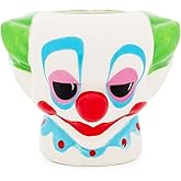 Killer Klowns From Outer Space Shorty Sculpted Ceramic Shot Glass | Home Barware For Liquor and Beverages | Holds 2 Ounces