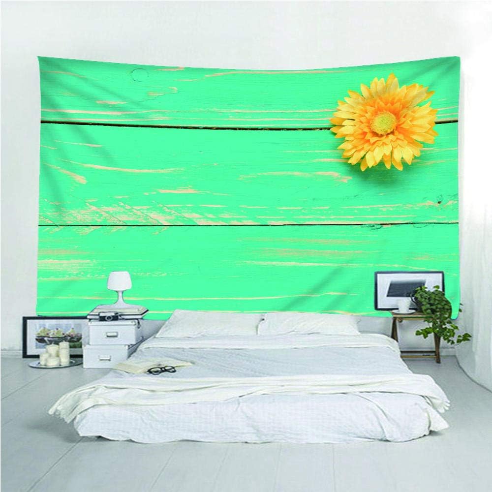 HANTAODG Tapestry Wall Blanket Green Wooden Board Pattern 220X230Cm Wall Hangings Tapestry Forest Wall Tapestry Mandala Perfect Decorations Bedroom Living Room Dorm