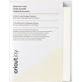 Cricut Watercolor Cards R20 with Envelopes Blank Note Cards for DIY Creative Projects Invites, Birthday Cards Ivory