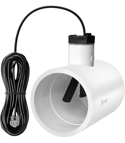 Flow Switch Kit Compatible To Hayward Salt System 15' Cable, With PVC Tee I.91551758