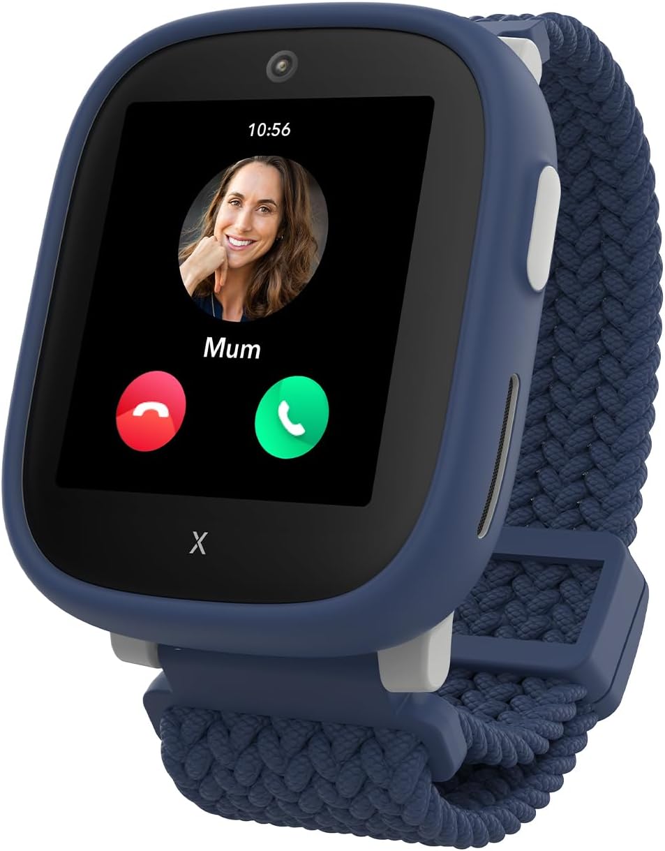XPLORA X6 Play 4G Kids Watch Phone Call Message SOS GPS Camera Pedometer Blue