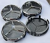 NEW 4 pcs MERCEDES Benz Hub Caps Wheel Benz Center 75 mm