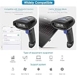 NETUM NT-1228BC Bluetooth CCD Barcode Scanner 1D Imager USB Wireless view 5