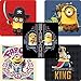 Minions Movie Stickers - Birthday Party Supplies & Favors - 75 per Pack