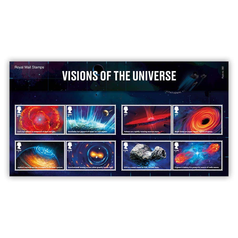 Visions of The Universe Stamp Presentation Pack 2020