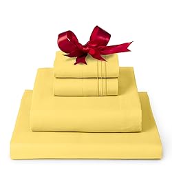 Mellanni Iconic Twin Sheet Set - 4-Piece Bed