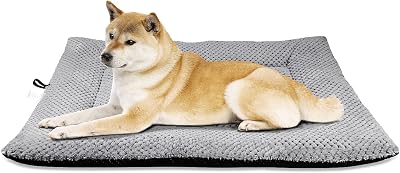 Onarway Large Dog Bed Mat 91x58cm Sherpa Non-Slip Washable Cushion