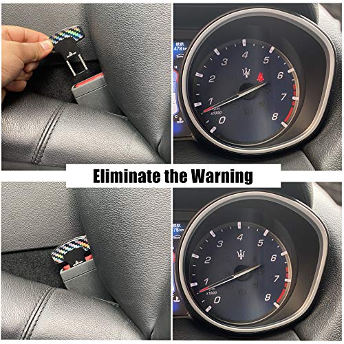 Packs Car S-e-a-t Be1t Clip, Seat B-e-1-t Silencer Metal Tongue