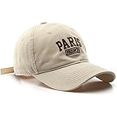 Paris Hat Unisex Baseball Cap Soft Sun Hat Adjustable Trucker Cap