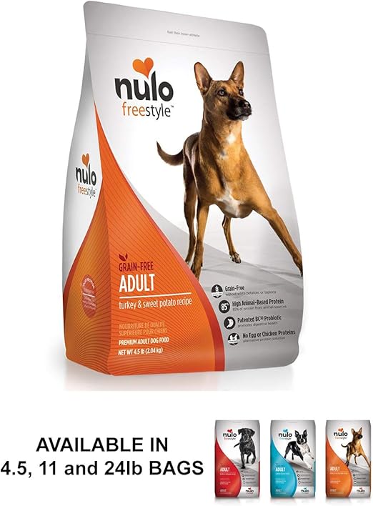 Nulo Grain Free Dog Food All Natural Adult Dry Pet Food for Large and