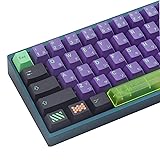 JOMKIZ PBT Keycaps,135 Keys Mecha Dye Sublimation