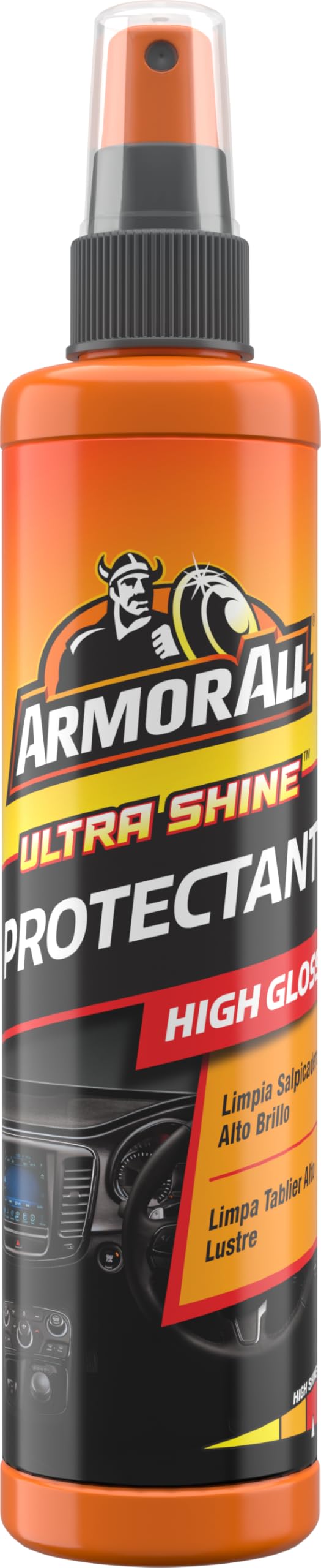 ARMOR ALL AA10300SP Auto Dashboard Cleaner for Plastic and Vinil Interior Car, 300ml