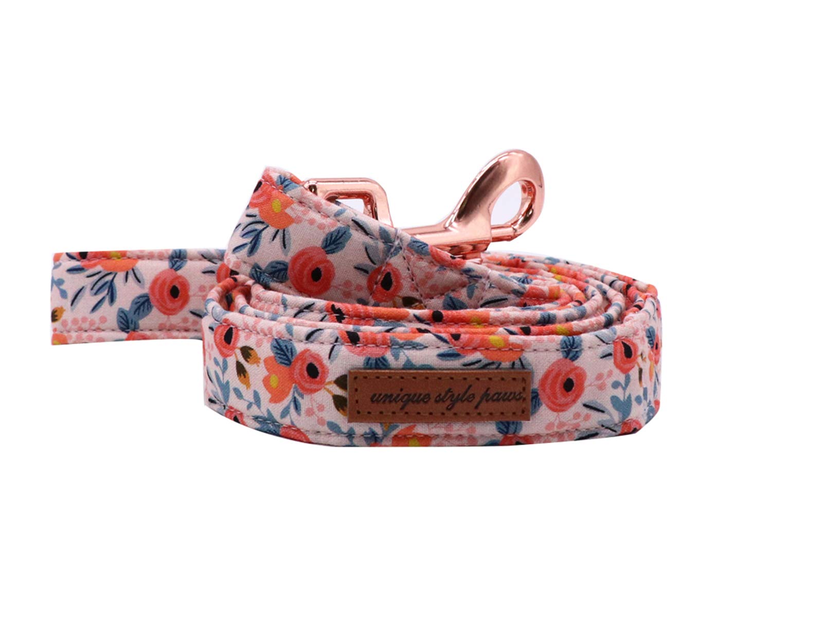 Unique Style Paws Dog Leash with Comfortable Cotton Handle Leashes Durable Dog Leash for Small Medium to Large Dogs