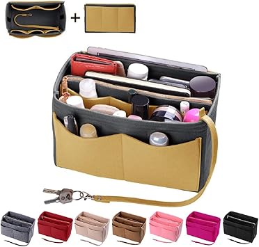 neverfull organizer with zipper