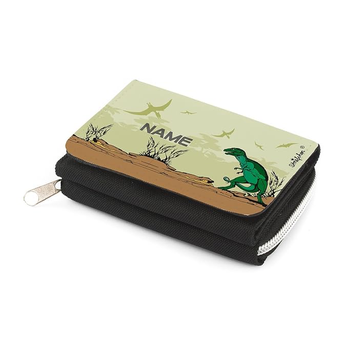 Striefchen® Dino Portemonnaie für Kinder - Gratis Namensaufdruck mit Geschenkverpackung