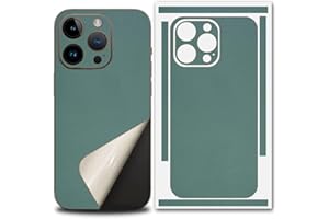 for iPhone 17 Pro Max Skin Wrap, Ultra-Thin 3M Texture Matte Carbon Fiber Full Body Protective Sticker for Minimalist Style L