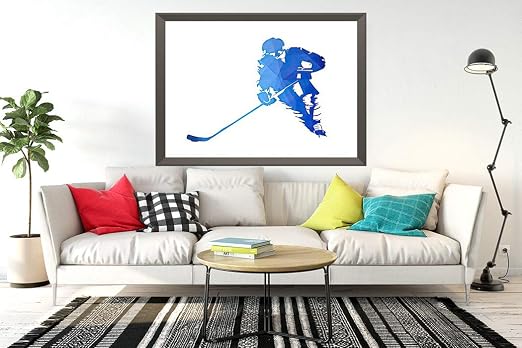 Amazon.com: MQPPE Hockey Player 5D DIY Diamond Painting Kits, Skating