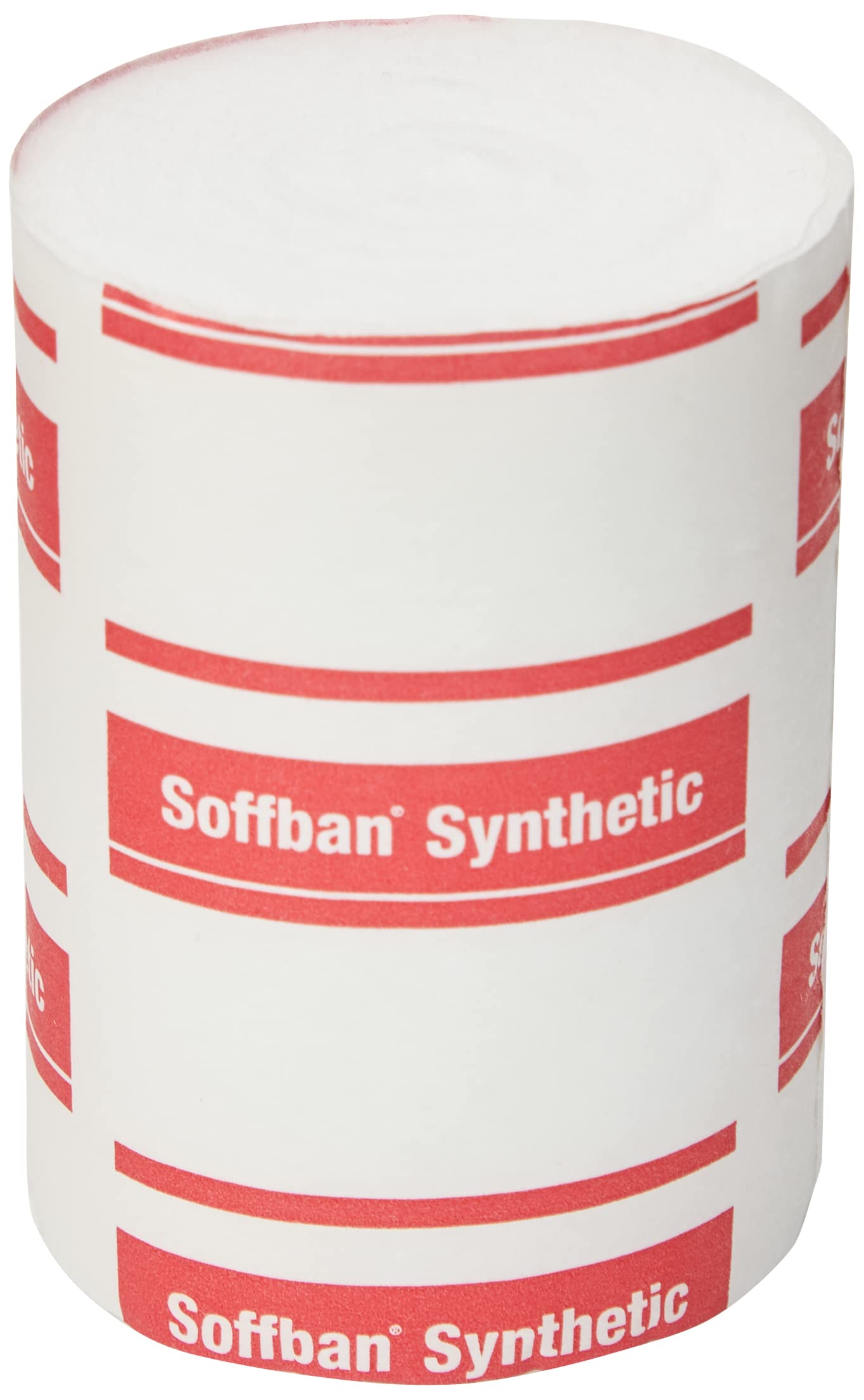 Soffban BF7148204 Synthetic Cast Padding, Non-Sterile, 7.5 cm Width, 2.7 m Length (Pack of 12) ,White
