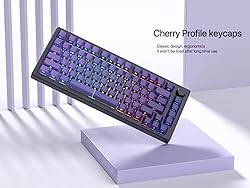 dagaladoo PBT keycap Set,Shine Through keycaps 75