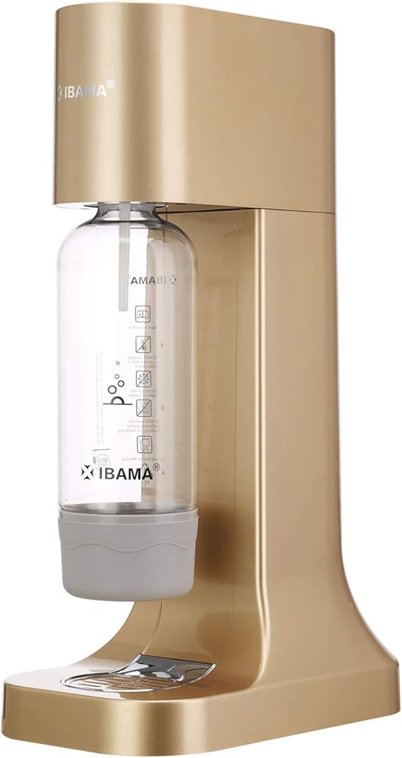 IBAMA Sparkling Water Maker with 1 PET Bottle, Soda Water Maker