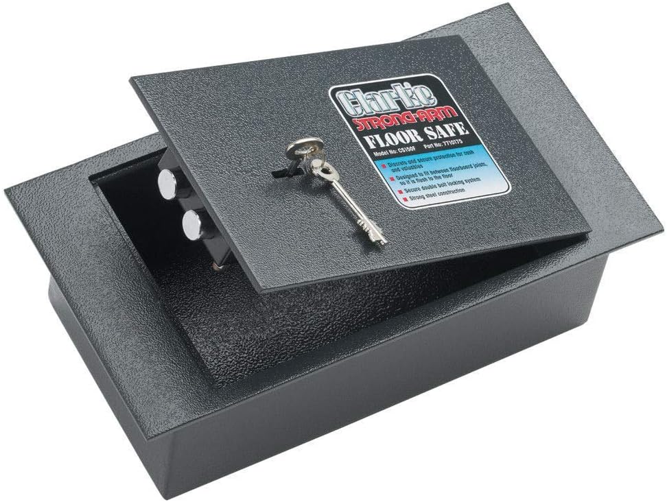 CLARKE FLOOR SECURITY SAFE WITH KEY OPERATED LOCK 4.4 LITRES Amazon.co