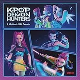 2026 Kpop Demon Hunters Wall Calendar