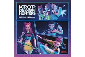 2026 Kpop Demon Hunters Wall Calendar