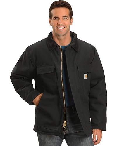 Carhartt Mens Big Tall Arctic Quilt Lined Duck Traditional Coat