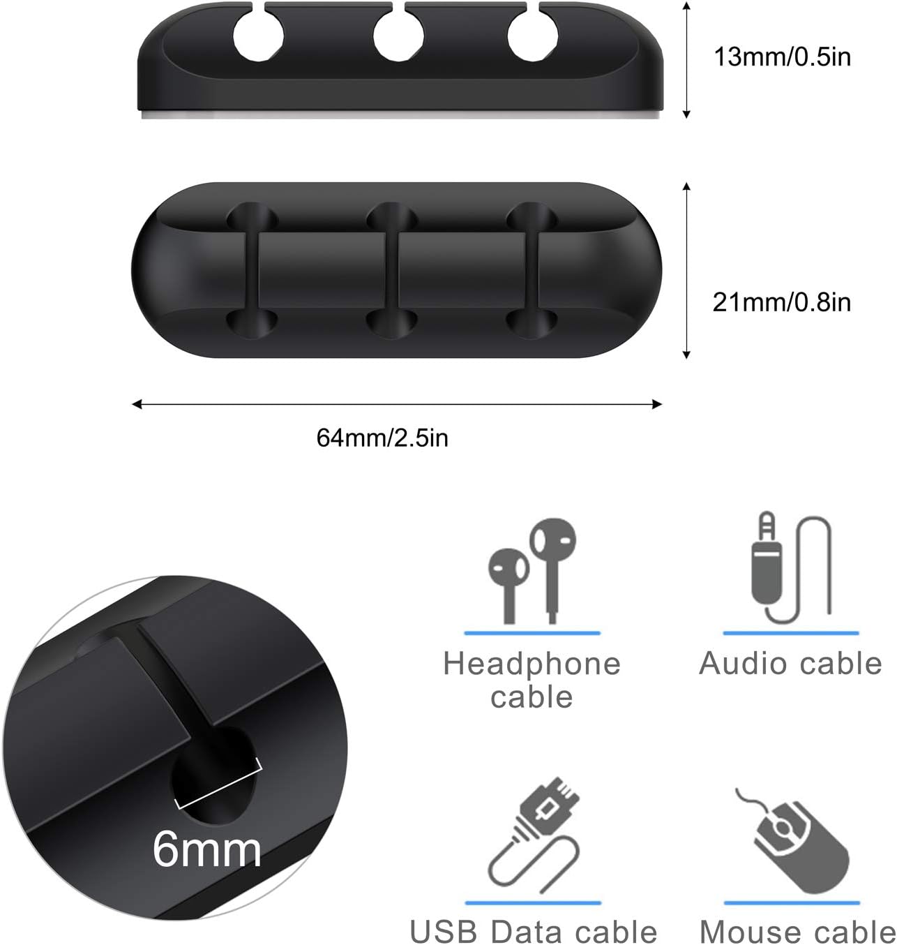 SOULWIT Cable Holder Clips - Image 4
