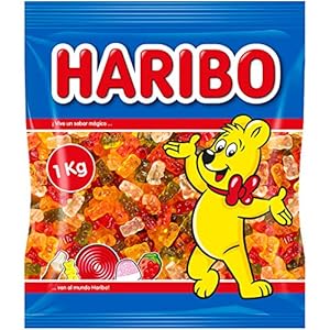 Haribo – Ositos – Caramelos de goma – 1 kg – [pack de 2]